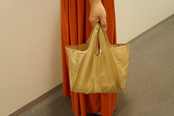 「ポケットecoバッグ」28×16×18cm/398円