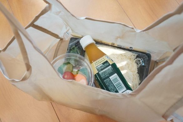 お弁当が倒れない!これは嬉しい