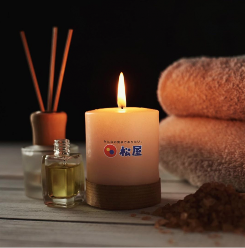 松屋のキャンドル・商品化の予定はなし