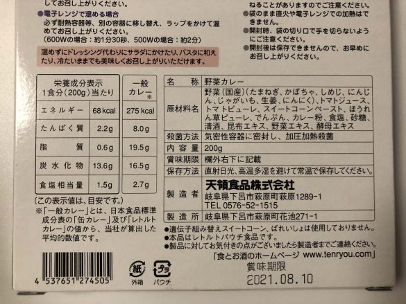 朝スープカレーダイエット