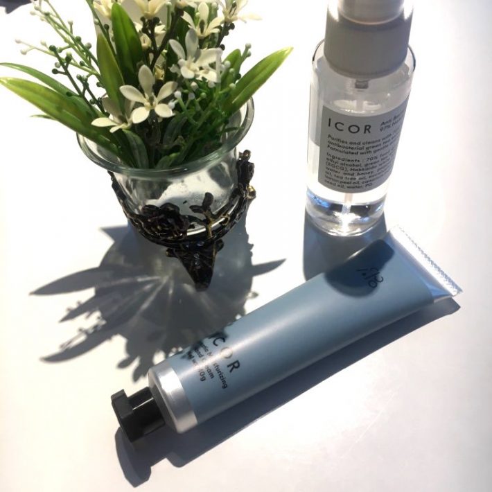 伸びやかな「ICOR」のハンドクリーム