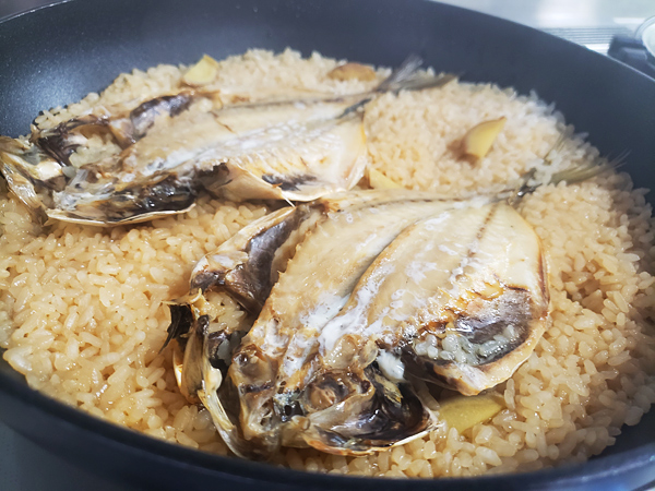 干物炊き込みごはん