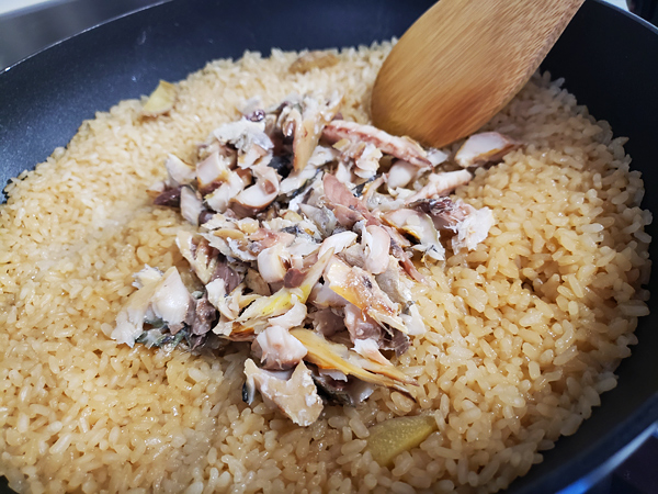 干物炊き込みごはん
