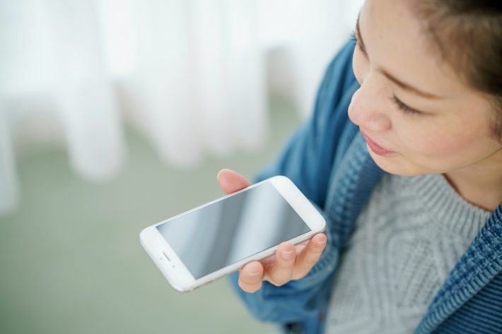 音声入力・女性