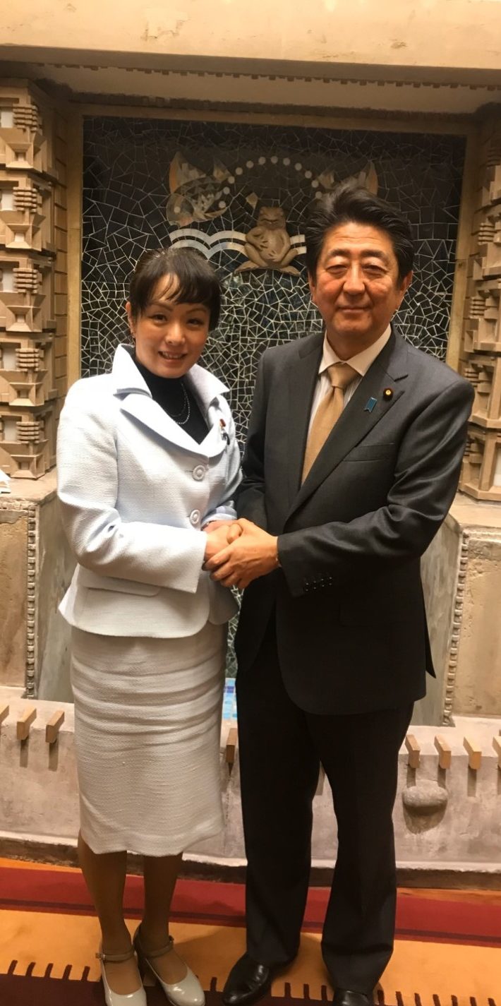 （画像：杉田水脈オフィシャルブログ 2020-08-30 投稿より）