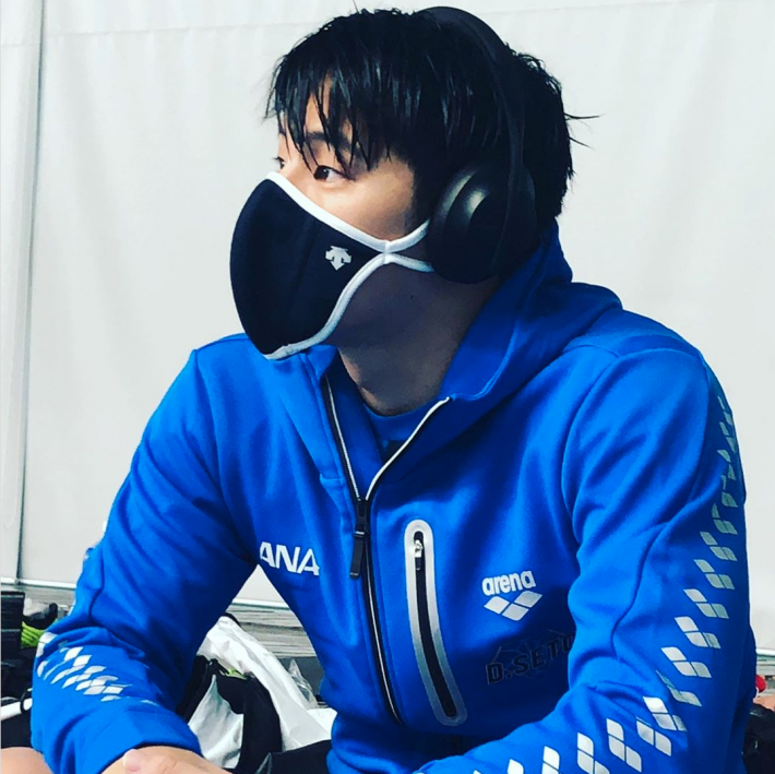 瀬戸大也選手の筆跡　持ち前の熱さが落とし穴？