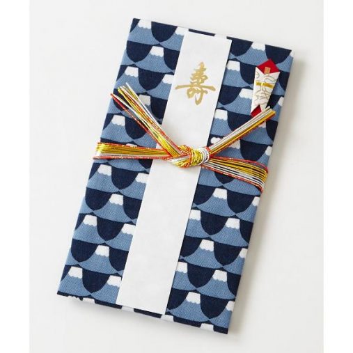 MAGASEEK「【ご祝儀袋】手ぬぐい金封・寿」（画像：LOHACO販売ページより）