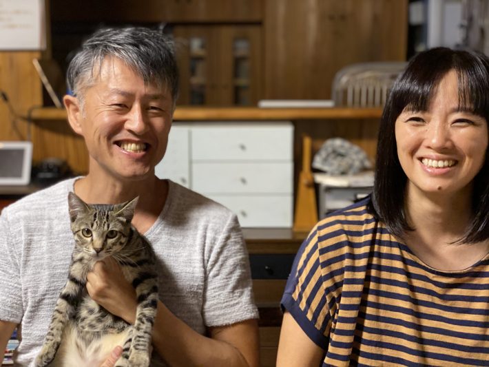 中川拓さん、亜衣子さんご夫婦