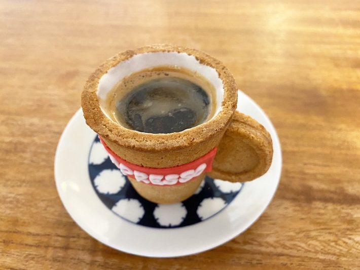 エスプレッソを注いでみました