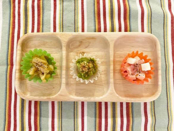 前菜を盛り付けても◎、一口で食べれちゃう