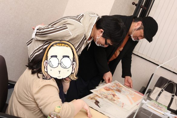 少女マンガ研究家・小田真琴さん、マンガ家・松苗あけみ先生、マンガ家・きたがわ翔先生。