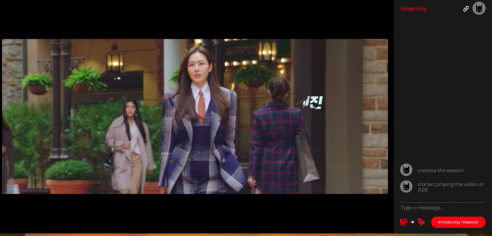 「Teleparty（テレパーティー）」