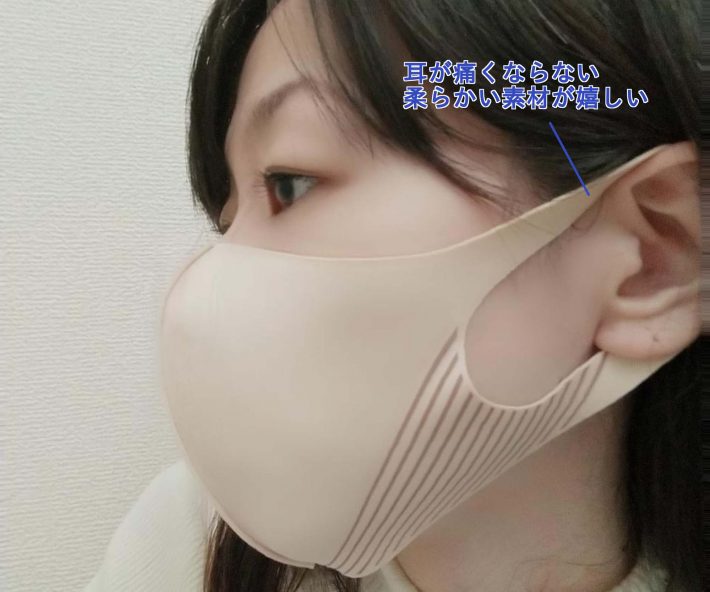 小顔シルエットマスク