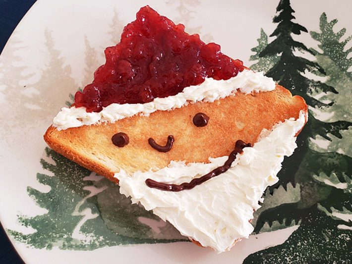 サンタトースト