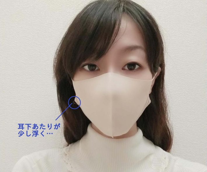 小顔シルエットマスク