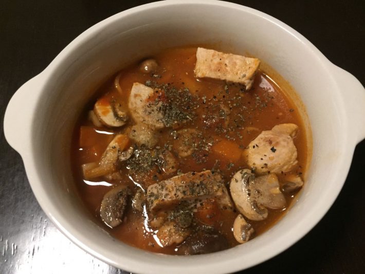 豚肉のトマト煮込み