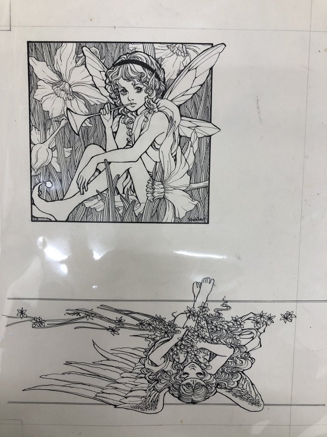 内田善美さんの生原稿。トーク当日、松苗さんがきたがわさんに見せるために持ってきたそう（画像：きたがわ翔さんTwitter @kitagawa_sho より）