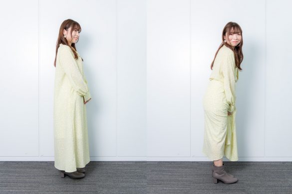 ボトムはAラインスカートを一番オススメ