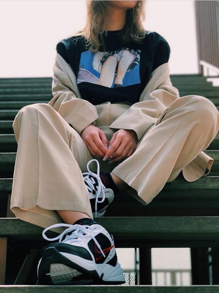 スニーカーコーデ