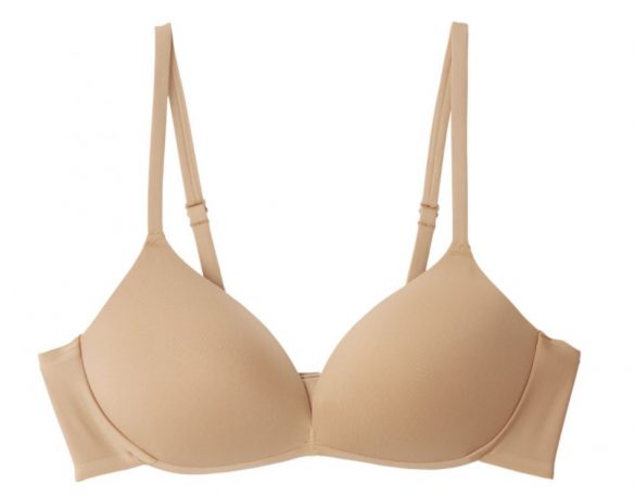 「肌あたりがやさしいブラジャー」（画像：無印良品オンラインストアより）