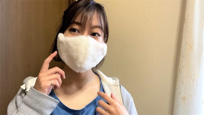 マスク単体で見れば可愛いけど