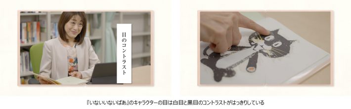 目のコントラスト