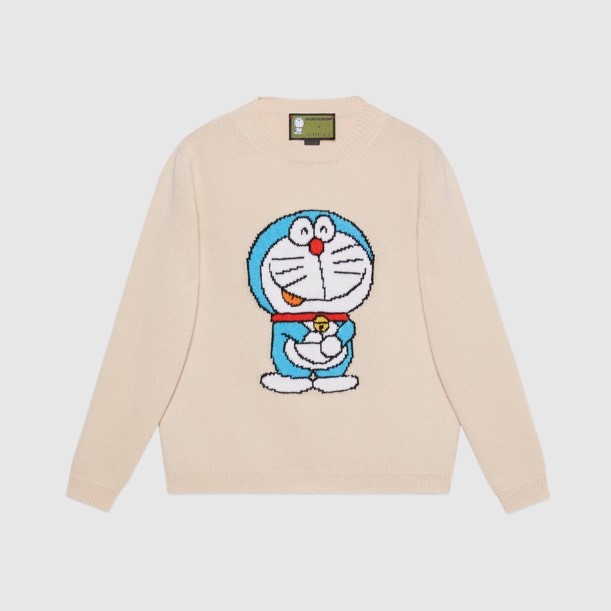 DORAEMON × GUCCI ウールセーター