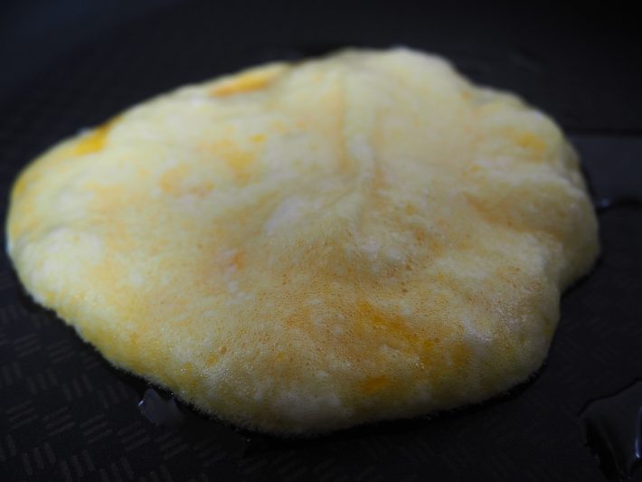 生地がしっかりしているので高さがある