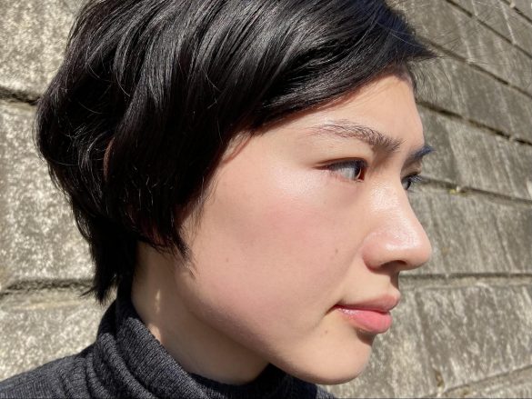 屋外で撮影してみました