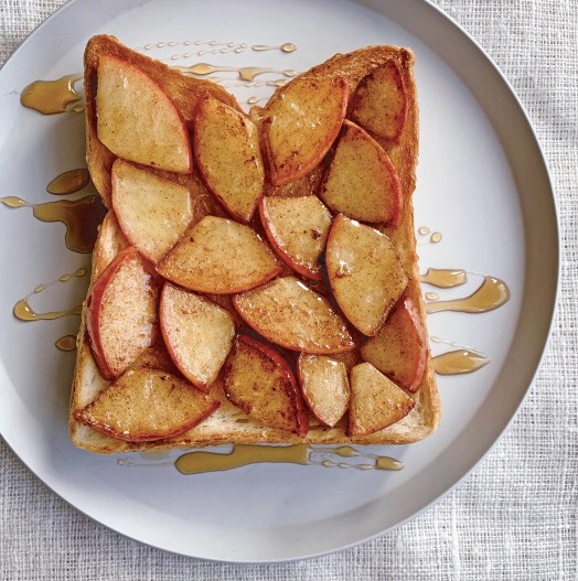 ☆モザイクりんごのシナモントースト