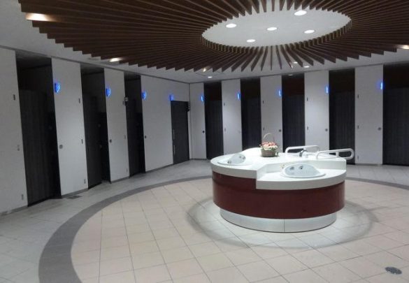 道央道砂川サービスエリアの女子トイレ