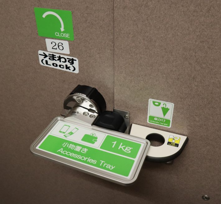 絶対に忘れ物をしないPA・SAのドア