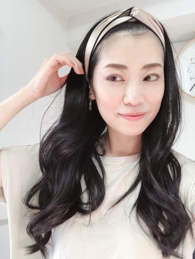 シルクのヘアバンド