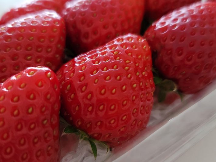 いちごの食べ方