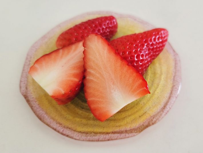 いちごの食べ方