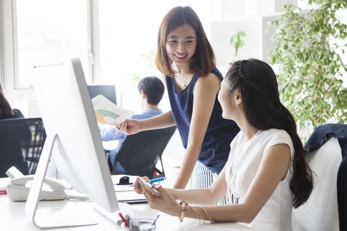 バッグを褒められ打ち解ける