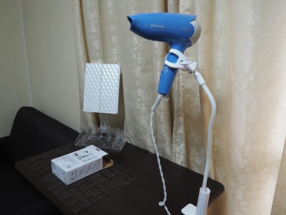 「ヘアドライヤークリップ」安定感はかなりある