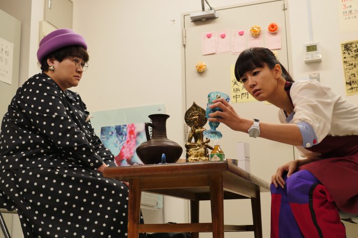 現場ではアネゴ肌の水川あさみがリード