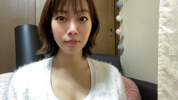 人中短縮メイクBefore