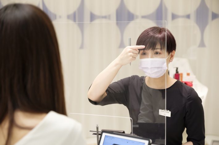 プロにアイケアの方法を教わってきました