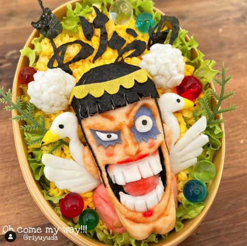 2021年1月に作った『ONE PIECE』のボン・クレーのキャラ弁