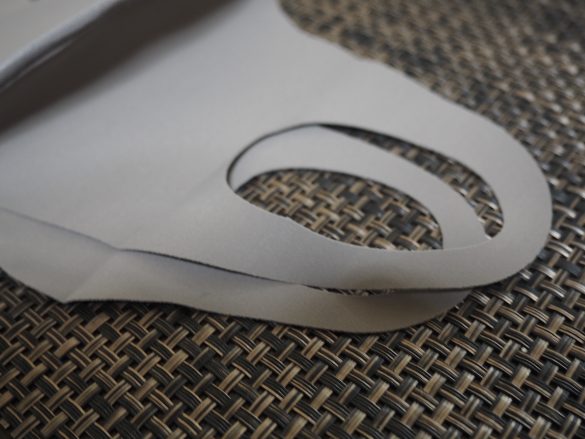 二重レイヤー構造のマスク