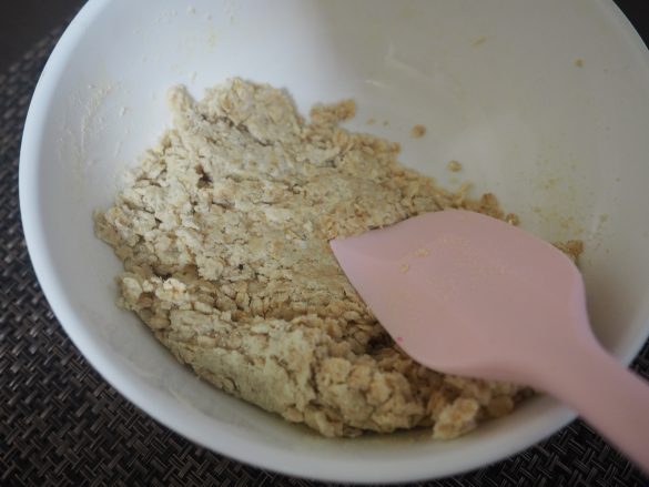 こんな感じでざっくりと混ぜる