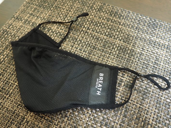 「ブレススポーツ」はメッシュ素材のマスク