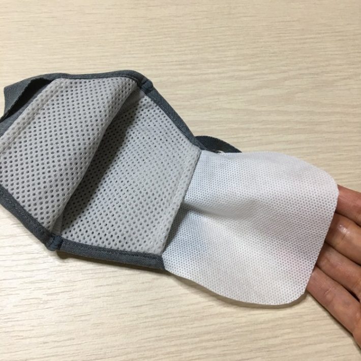 バイラスマスクフィルター入れる