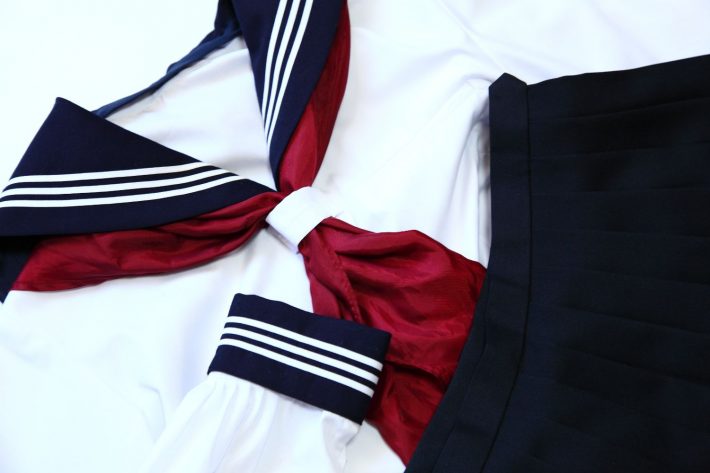 セーラー服　コスプレ　高校生　制服