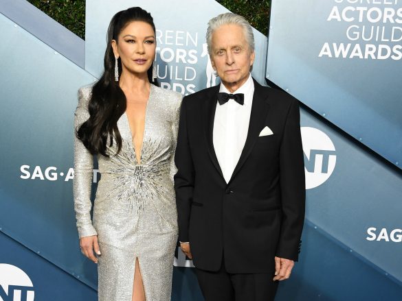 キャサリン・ゼタ=ジョーンズとマイケル・ダグラス