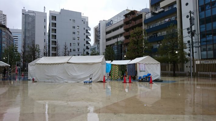 出入り口を1カ所に限定