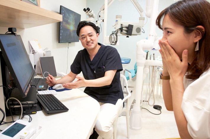 アンモニアの数値に衝撃を受けるおおしまさん