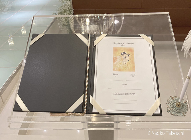 セーラームーンコラボウエディング